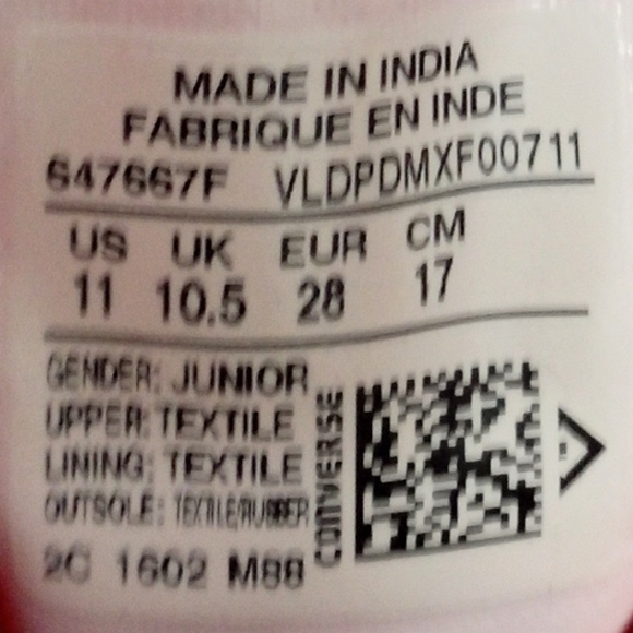 CONVERSE ALL STAR CHUCK TAYLOR DOUBLE TONGUE SHORTIES unisex childs tennis shoes - Picture 7 of 9